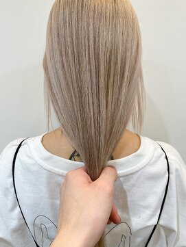 テーラヘアー 土気あすみが丘店(TELA HAIR) ホワイトミルクティー