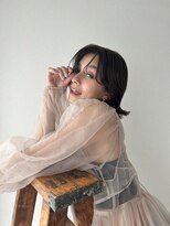 フェリア ファム 桃山台(FERIA fam)&nbsp;ナチュラルベージュ×切りっぱなしボブ