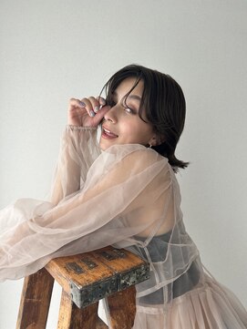 フェリア ファム 桃山台(FERIA fam) ナチュラルベージュ×切りっぱなしボブ