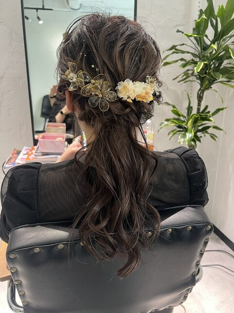 結婚式ヘアアレンジ/ヘアセット/20代30代40代◎岩田