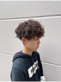 2wayパーマ/波巻きミックス/波巻きスパイラル