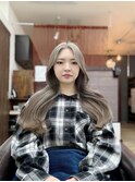 韓国カット/韓国ヘア/顔周りカット/レイヤーカット/前髪カット