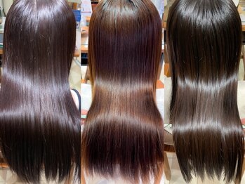 バブ バイネオリーブ(Bab by neolive)の写真/湿度に打ち勝つ縮毛矯正で朝楽ヘアに♪髪質や毛髪強度に合わせて薬剤をセレクト！[自由が丘/髪質改善]