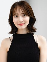 エインアンリー 表参道(AIN.ANLY.) ◯くびれボブパーマ鎖骨ミディアムボブウェーブヘアウルフパーマ