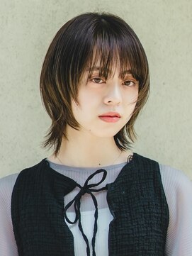 ベンジー 須賀川店(benji) 顔まわりレイヤーおしゃれマッシュ　2