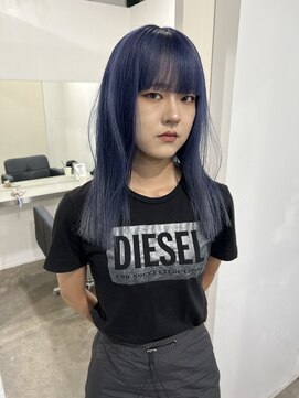 ジーナ オモテサンドウ(XENA) ブルー×ラベンダー（表参道）