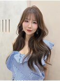 髪質改善＊韓国風カールベージュ＊美髪【Zina天王寺】
