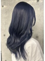 スウィープ(sweep)&nbsp;ラベンダーブルー/ダブルカラー/ロング