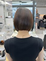 ビューナゴヤ 名駅(VIEW NAGOYA)&nbsp;黒髪カタログ/ボブルフ/小顔に見せるヘア/ワンレン