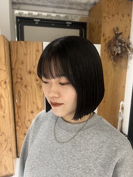 フィエルウメダ(Fier umeda) 〇ぷつっとスタイリッシュなボブ〇