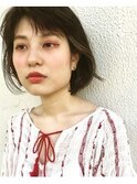 ボブ×インナーカラー｜葛西髪質改善｜葛西縮毛矯正｜葛西カラー