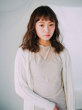 ココカラーアンドカット マルナカ福富店(CoCo Color&Cut) くせ毛風自然派ロング☆岡山/福富