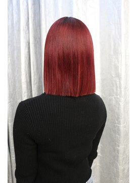 ステップボーンカット トーキョー(STEP BONE CUT TOKYO) 【STEP BONE CUT】ボブ/チェリーレッド