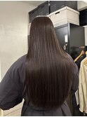 【お客様スタイル】深みブラウン/水素/ウルトワ/髪質改善