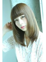 エミル 国分寺(emile)&nbsp;前髪短め光沢ロブスタイル【国分寺】