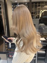 髪屋 紬 ミルクティーベージュ/ハイトーン