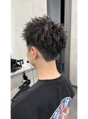 スパイキーショート/メンズパーマ/ピンパーマ/メンズカット