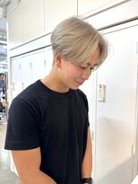 イヴォーク トーキョー(EVOKE TOKYO)&nbsp;ブリーチホワイトベージュセンター分け