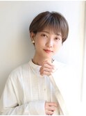 マッシュショートボブ　久米川美容室