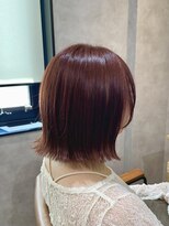 スーリール 姪浜店(Sourire) 外ハネのボブスタイル