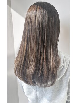 アルファ(Hair Salon alpha) 【大人可愛い×透明感】ハイライト×シアーベージュ