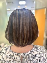 アース 津田沼店(HAIR&MAKE EARTH)&nbsp;ボブ×ハイライト