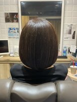 カミケンガレリア(kamiken. galleria)&nbsp;うる艶ボブ×ブラウンカラー【カミケンガレリア】