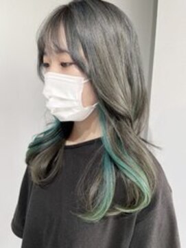 ティック 福井鯖江店(tic.) グレージュカラー/インナーカラー/骨格診断