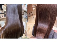 キュート Cuteの雰囲気（#髪ドラ　#つるりんちょ#高濃度水素　#髪質改善　#ツヤ髪）