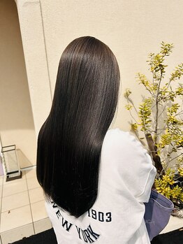 リングケー(Ling K)の写真/リピート率No.1/フローディアやアンチフリッツ使用の髪質改善トリートメント♪手触りの良いうるつや髪へ