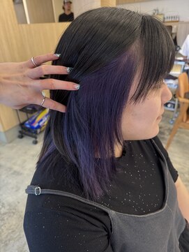 ジジバイモップス(jiji byMOPS) 紫インナー！！