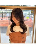 艶カラー×レイヤーカット