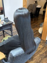 ジーワンヘアー(G1 HAIR)&nbsp;【髪質改善　縮毛矯正】　まとまりロング