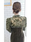 ＊THERIRE. 結婚式お呼ばれ×タイトカチモリ＊