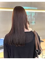 ローレン(LOREN)&nbsp;ミディアムヘア/デザインカラー/フェイスフレーミング/栄/久屋