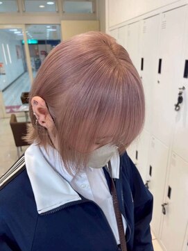 クレア 下北沢(CREA) デザインブリーチカラー(下北沢/ブリーチカラー/ダブルカラー)