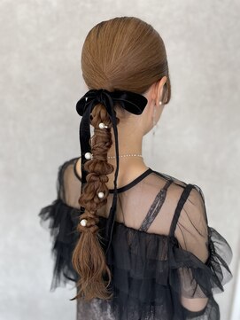 カンゴールサロン 富山セントラル(KANGOL SALON) タイト編みおろしアレンジ☆