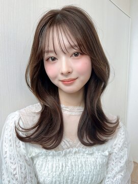 シルクレイ 高田馬場(Silk-lei) 小顔カット×韓国レイヤーロング美髪20代30代高田馬場