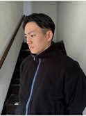 ナチュラルショート　メンズ　カット