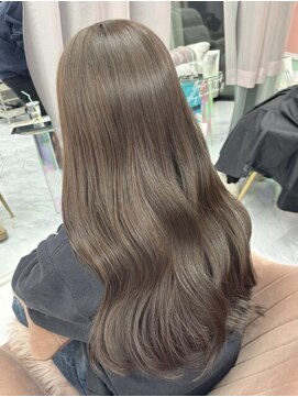 ディスイズ(thisis) 【thisis】オリーブベージュ/韓国風/レイヤーカット