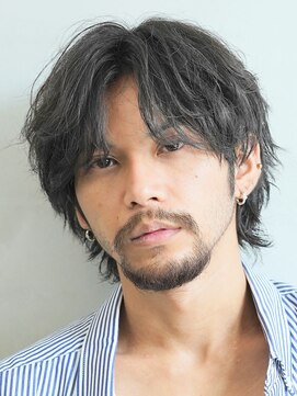 フィフス 渋谷(fifth) 渋谷緩めフェザーニュアンスパーマセンターパートパーマ落とし