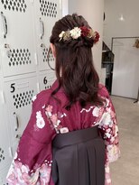 リル 新浜店(LiL)&nbsp;編み込みハーフアップ土橋20