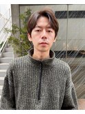 センターパートニュアンスパーマ【MINX青山店川渕】 
