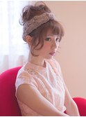 ☆月曜営業☆ojiko.大人可愛いルーズターバンアレンジ