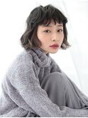 クセ毛風ボブ