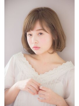 ガーデントウキョウ(GARDEN Tokyo) 【GARDEN KOMAKI】春のスポンテニアスボブにミルクティーカラー