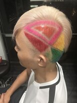 ミミック (mimic)&nbsp;【派手髪】色相環三角バリアート【イベント用】