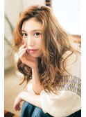 グラマラスウェーブバレイヤージュロング