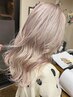 佐藤限定全頭ブリーチカラー