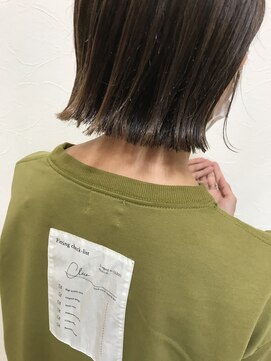 ヒルズ(BiBi hills) 高知 南国市 BiBi hills 切りっぱなしボブ 外ハネボブ